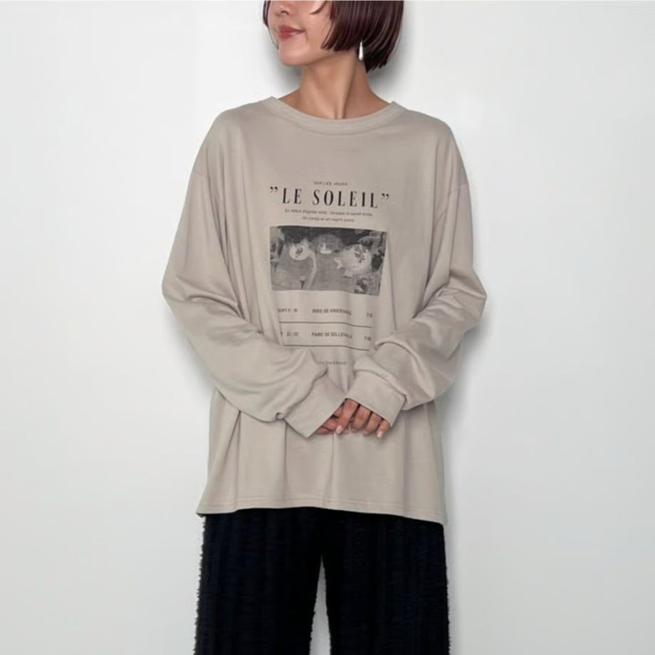 【CHIGNON 2025 AUTUMN/WINTER】Relax PHOTOロンTee