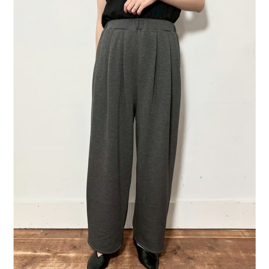 【siro de labonte 25 AW vol.2】ultra warm tuck easy pants