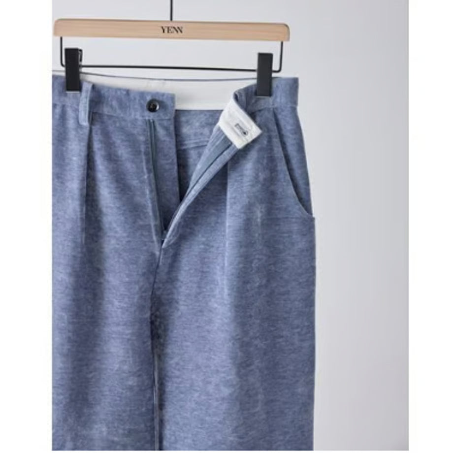 【YENN LIMITED ORDER】 MOLE TWILL TUCK WIDE