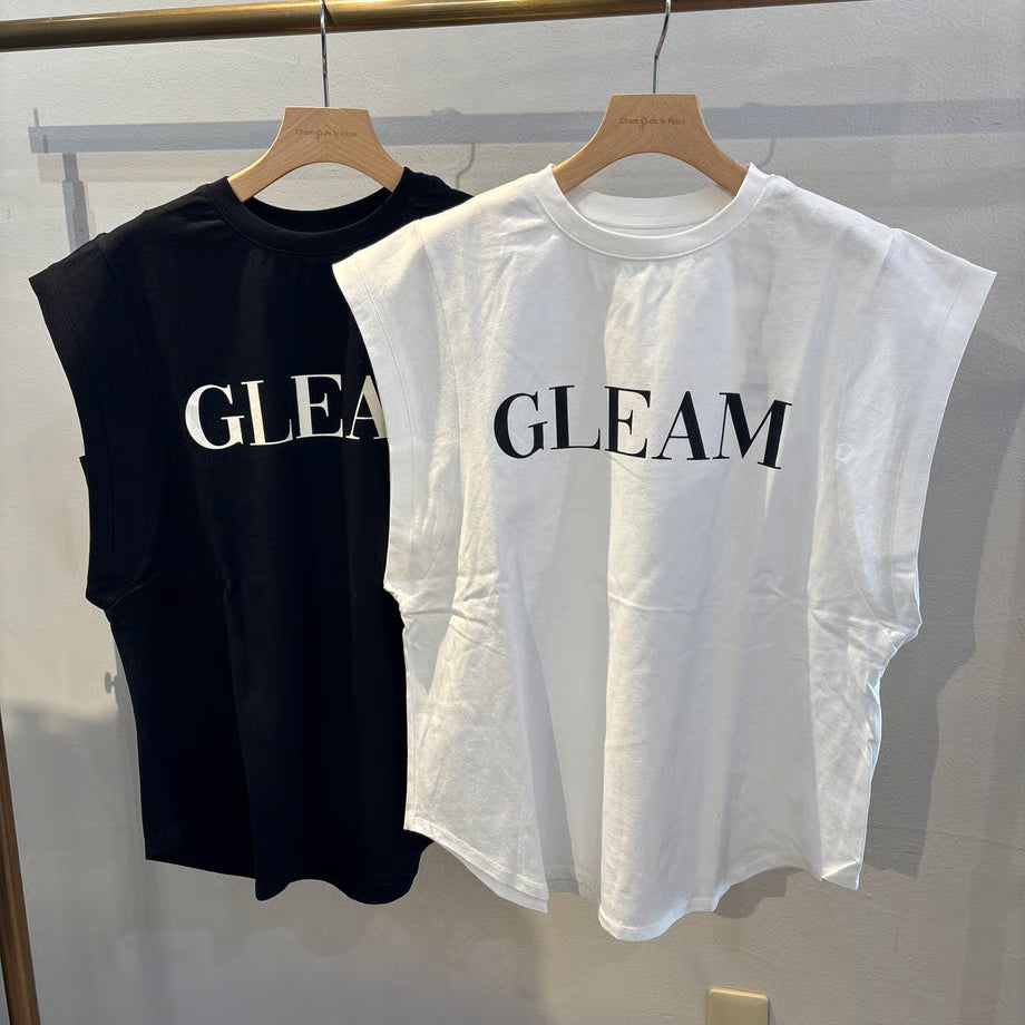 【hunch】ノースリーブプリントTシャツ