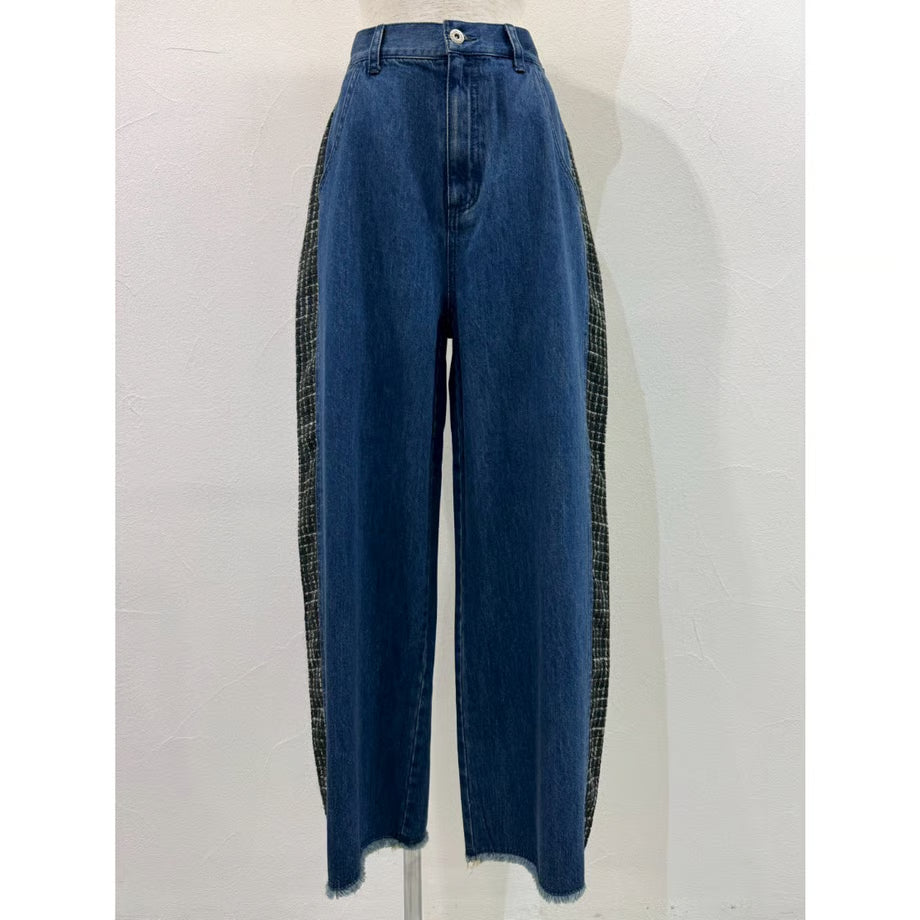 【CYAN 2025 AW vol.2】ツィードコンビワイドデニム