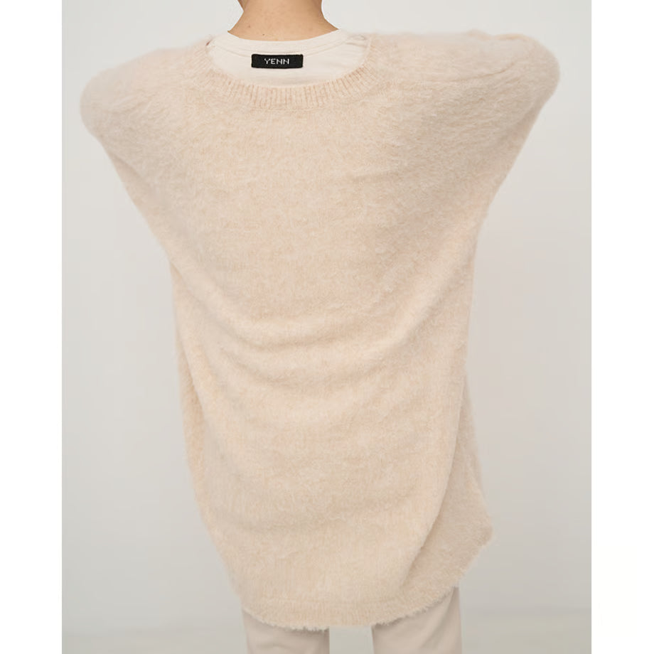 【YENN 2025 AUTUMN/WINTER】HENRY NECK LONG TEE