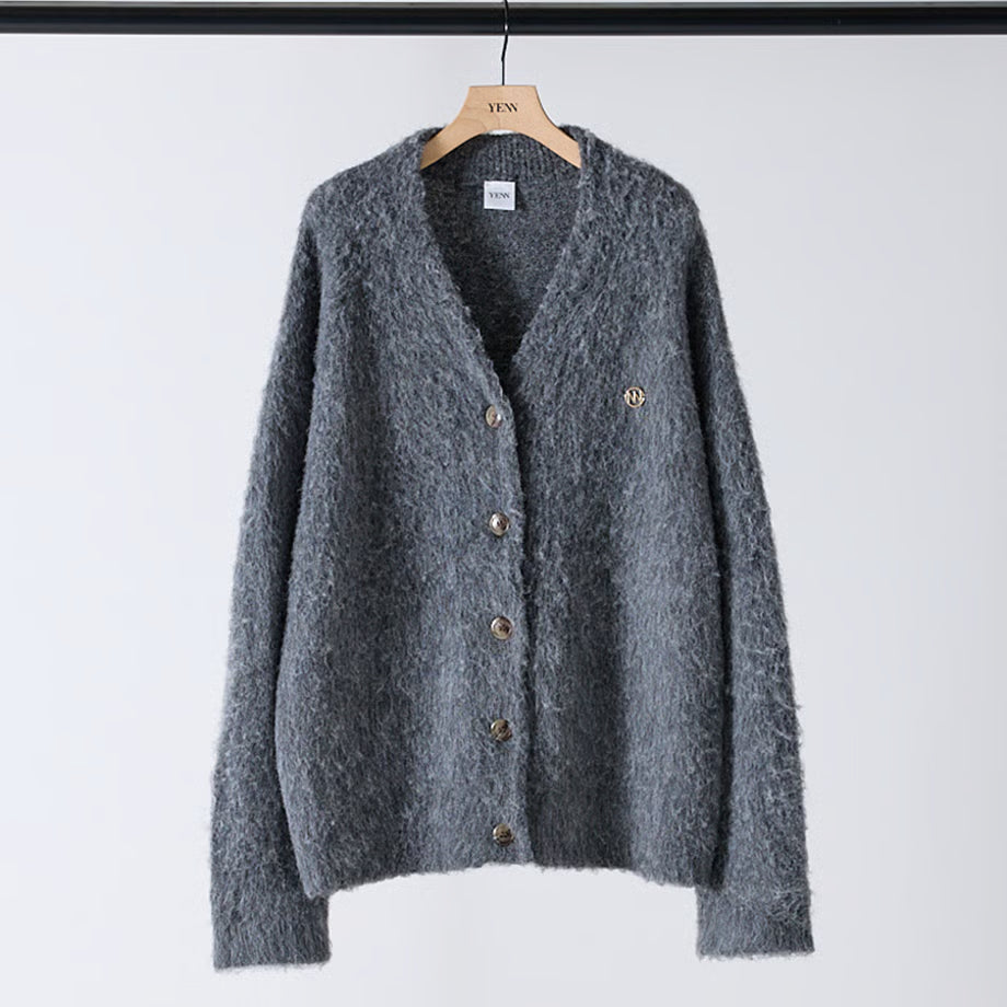 【YENN 2025 AUTUMN/WINTER】ALPACA MIX CARDIGAN