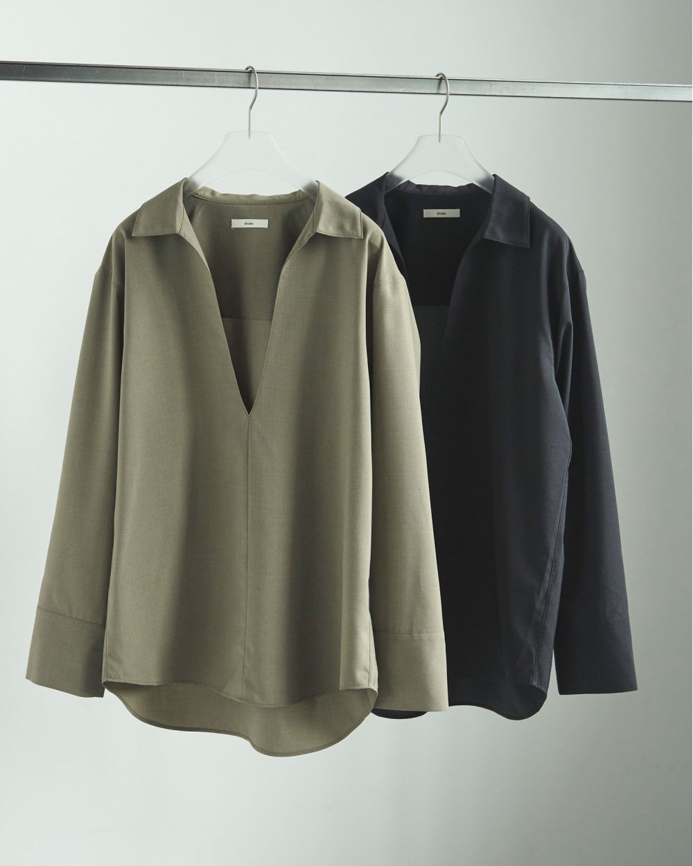 【anuke】Deep Skipper Shirts