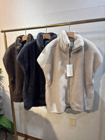 【CLOCHE】ミンクエコファーベスト