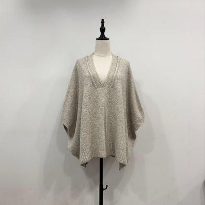 【siro de labonte 25 AW vol.2】ｖneck poncho vest