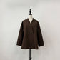 【siro de labonte 25 AW vol.2】nocollar jacket