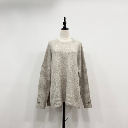 【siro de labonte 25 AW vol.2】side slit wide pullover