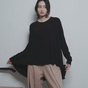 【CYAN 2026 AW VOL.2】ラウンドプリーツウォームTOPS - 10月下旬頃発送