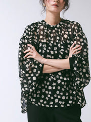 【CHIGNON 2027 PRE-SPRING】シアーフラワーボリュームBL - 12月下旬頃発送