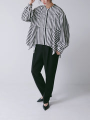 【CHIGNON 2027 PRE-SPRING】ストライプイレヘムSH - 12月下旬頃発送
