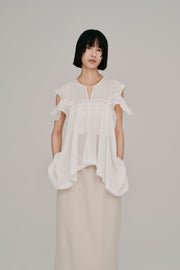 【Hella 2027 SS】cold shoulder lace top - 5月下旬頃発送