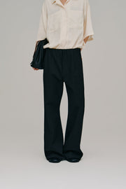 【Hella 2027 SS】stretch flare pants - 3月下旬頃発送