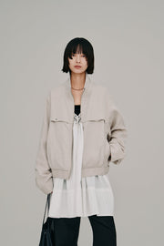【Hella 2027 SS】stand collar blouson - 3月下旬頃発送