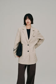 【Hella 2027 SS】tweed tailored jacket - 2月下旬頃発送