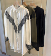 【select】レースVラインブラウス