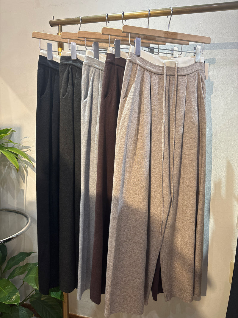 【select】ダブルウエストニットPT