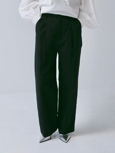 【CHIGNON 2027 PRE-SPRING】ドットジャカードタックPT - 12月下旬頃発送