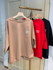 【CLOCHE】七分袖ドロストTシャツ