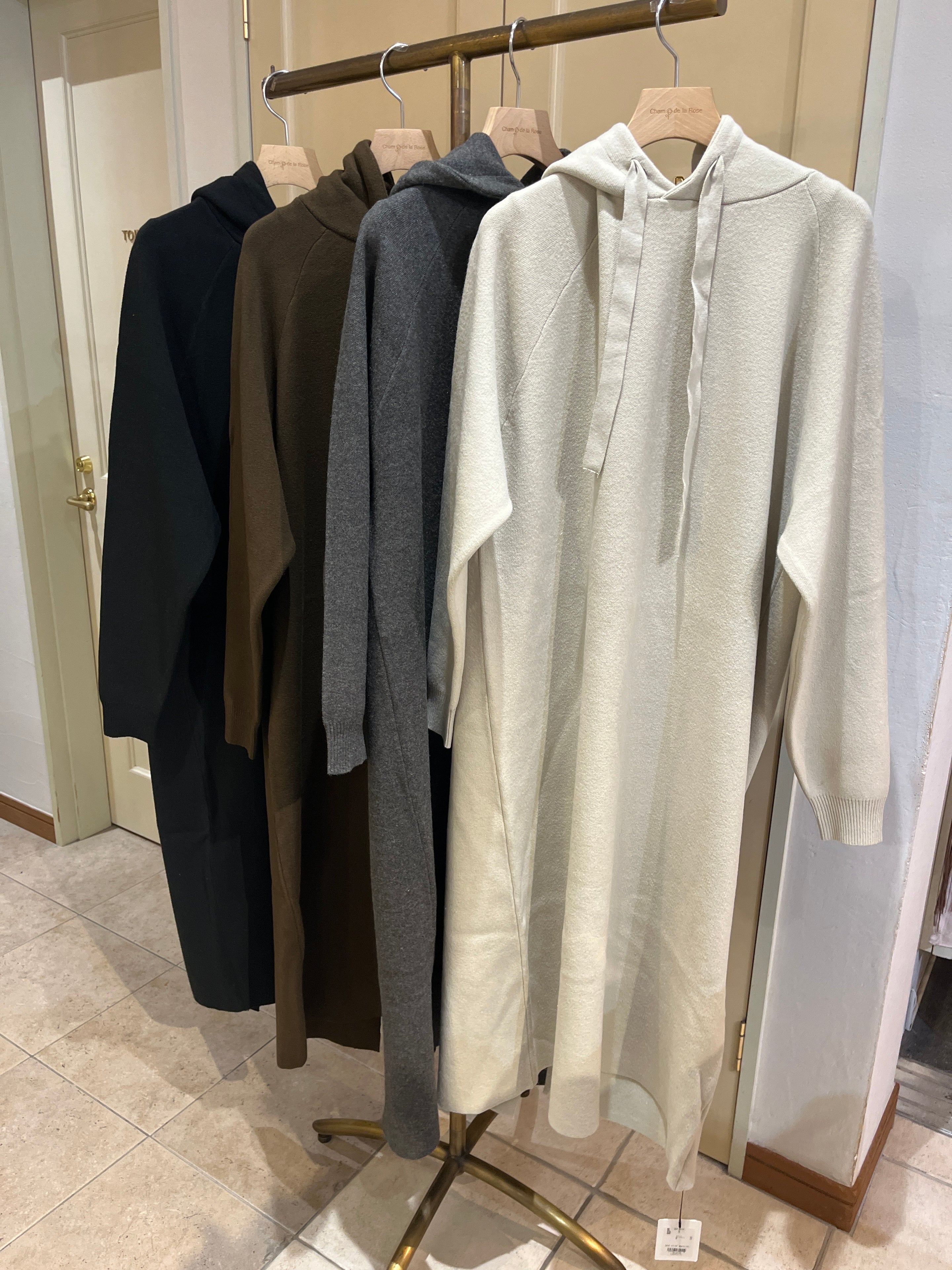 【cloche】フードノンチクワンピース