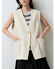 【CHIGNON 2026 SUMMER COLECTION】オーバルフォルムジレ