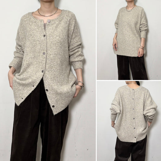 【siro de labonte 25 AW vol.2】2way wide pullover