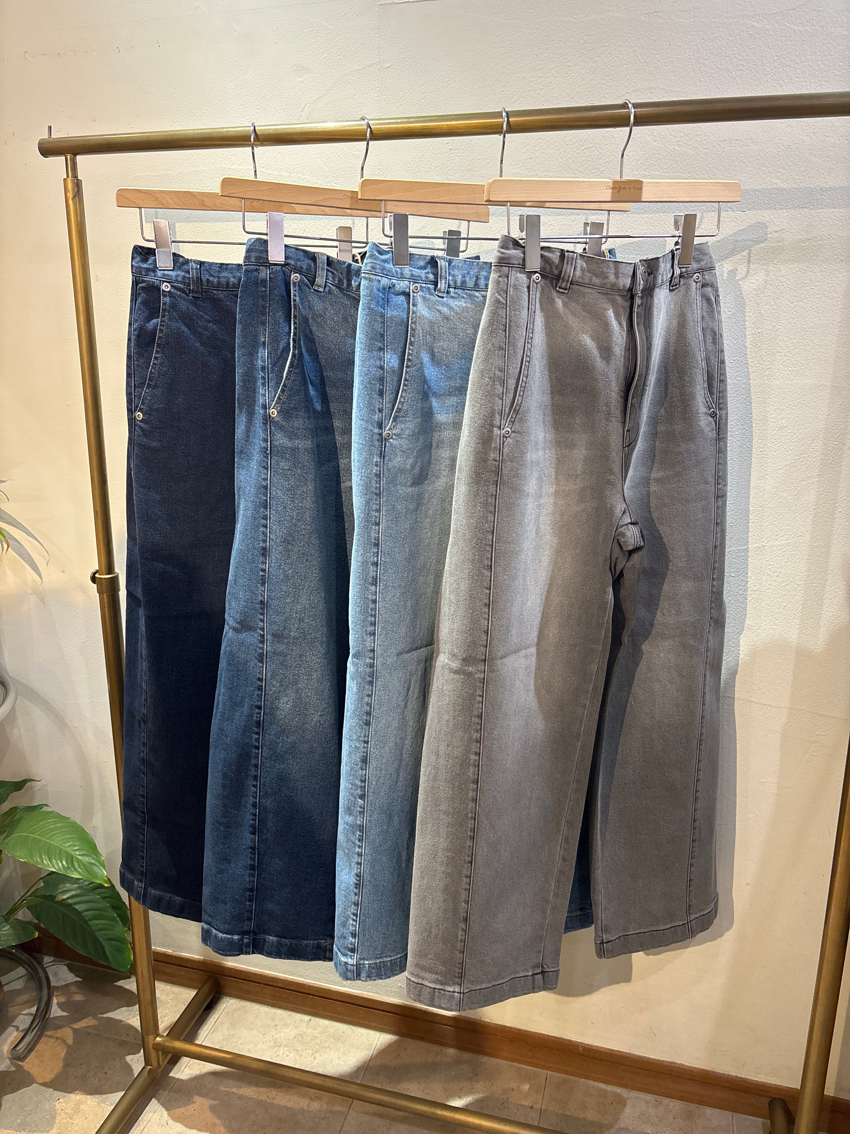 【CYNICAL】裏起毛ストレッチカーブパンツ