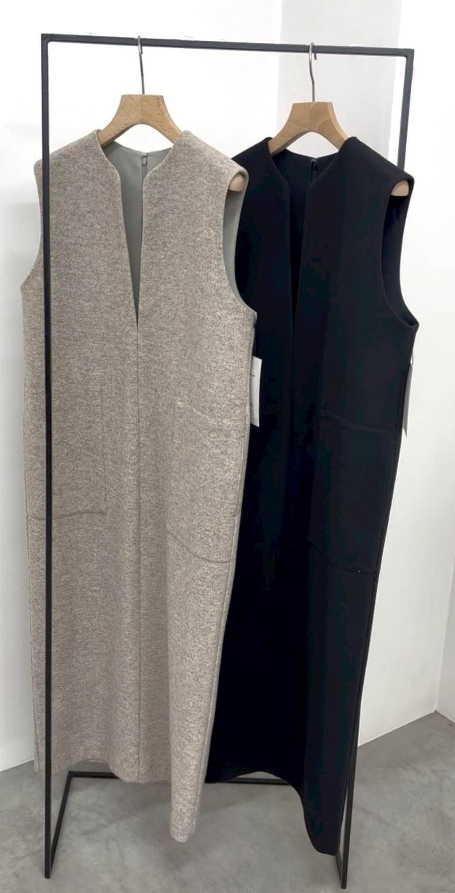 【CLOCHE / CYNICAL】ウールライクウォッシャブルOP