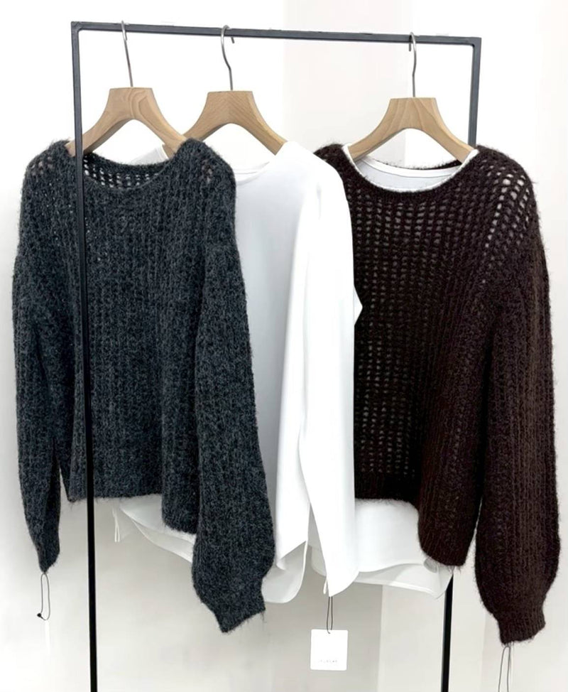 【CLOCHE / CYNICAL】レイヤードニットセット