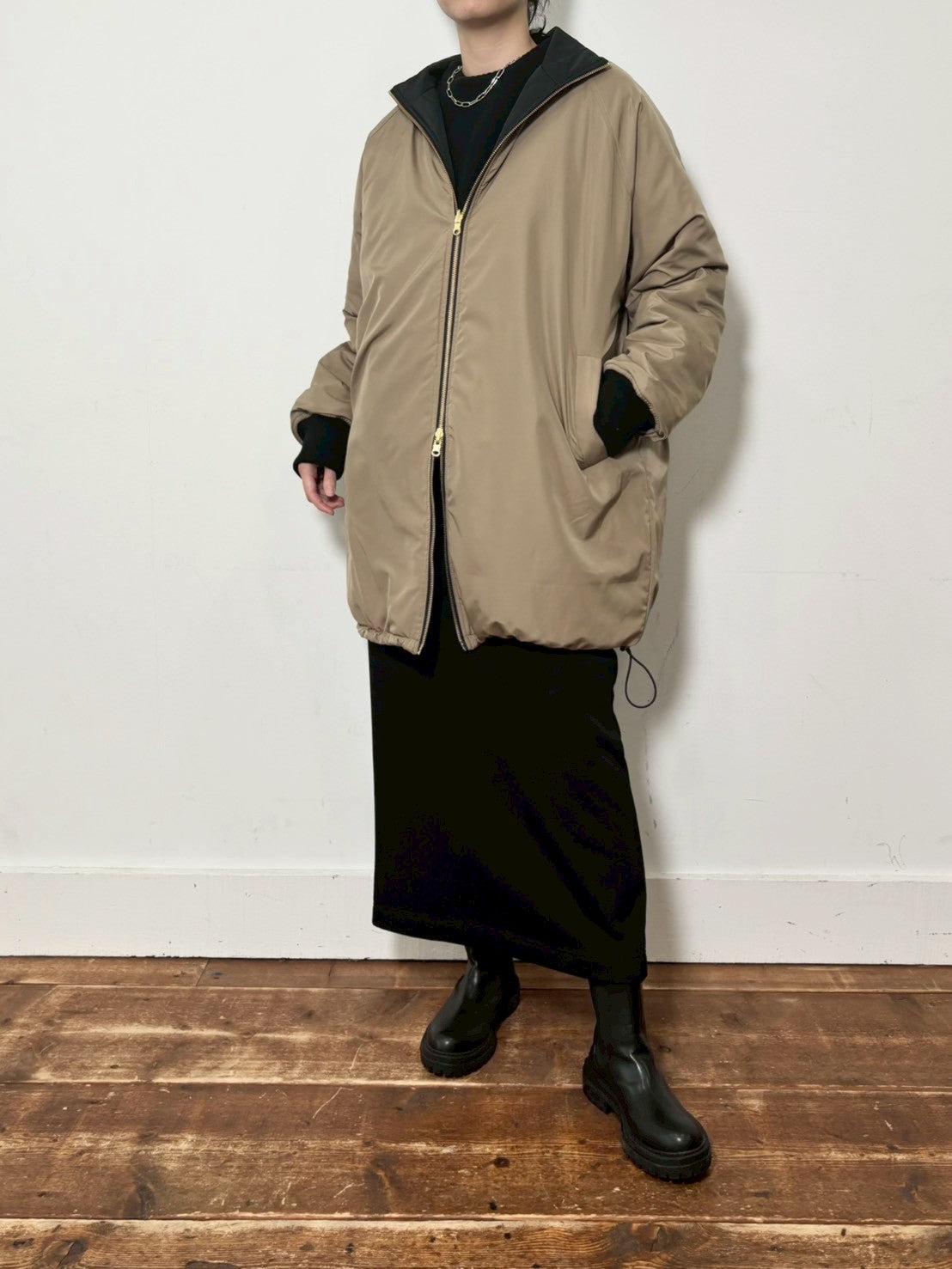 【siro de labonte 25 AW vol.2】reversible coat