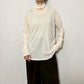【siro de labonte 25 AW vol.2】highneck L/S Tshirt