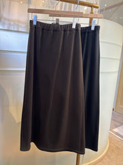 【cafune】FAMMET back flare skirt