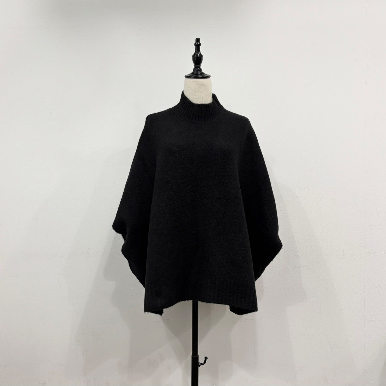 【siro de labonte 25 AW vol.2】bottle neck poncho vest