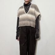 【siro de labonte 25 AW vol.2】short vest
