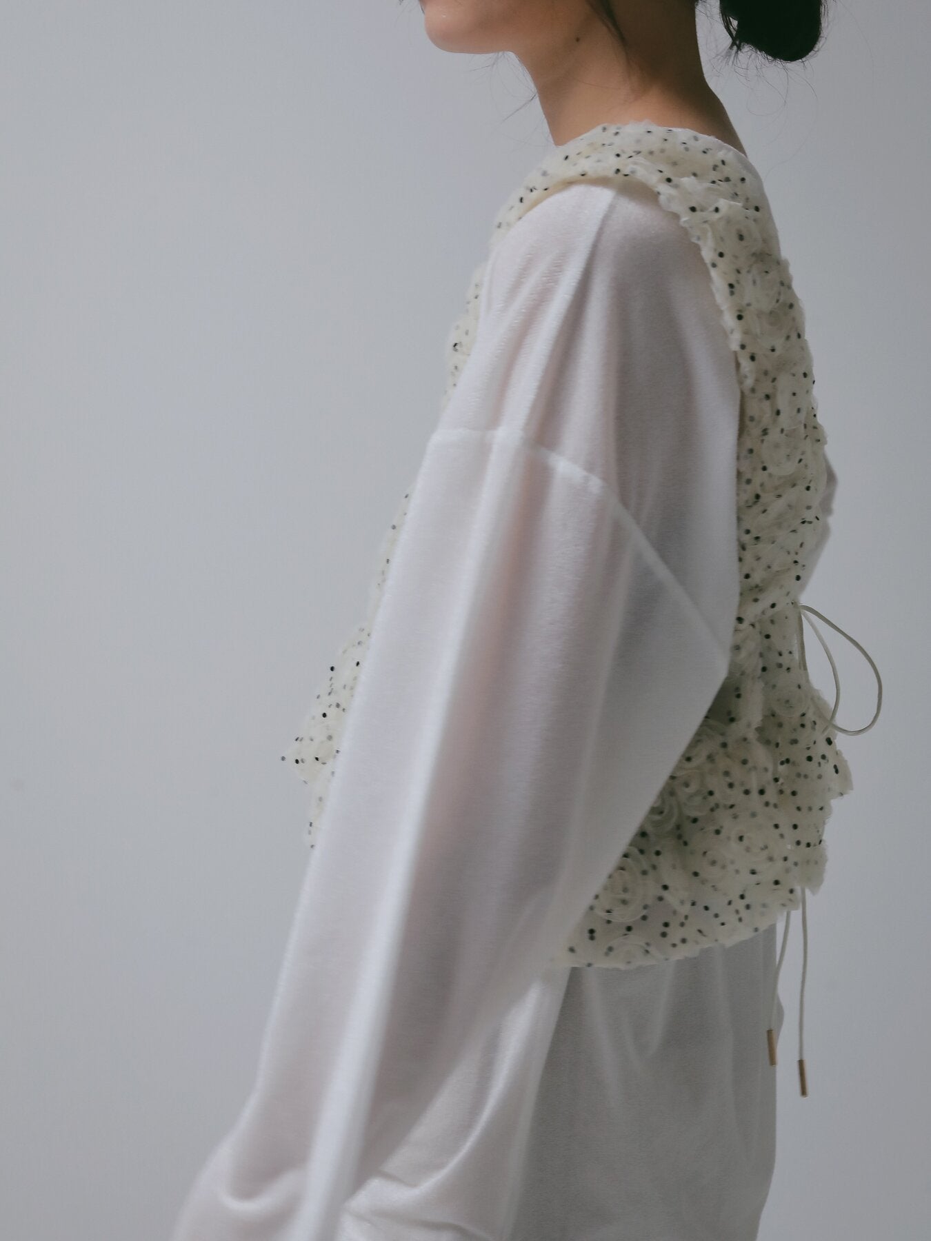 【CHIGNON 2027 PRE-SPRING】シアーベロアロンTEE - 12月中旬頃発送