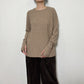 【siro de labonte 25 AW vol.2】fingerhole crewneck