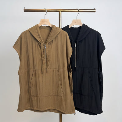 【CLOCHE】COOL TOUCHアノラックトップス