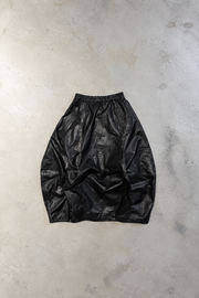 【M.U.L GAMAGUCHI】Volume leater skirt (SPECIAL ORDER)