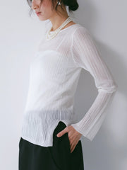 【CHIGNON 2027 PRE-SPRING】ランダムシアーリブPO - 12月下旬頃発送