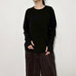 【siro de labonte 25 AW vol.2】fingerhole crewneck