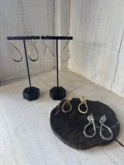 【SALON】curved line design pierce＆earring