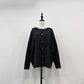【siro de labonte 25 AW vol.2】2way wide pullover