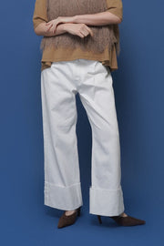 [CYAN 2026 春夏系列 Vol.2] 捲邊直筒牛仔褲