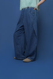 【CYAN 2026 SS Vol.2】オーバータックリネンデニムワイド