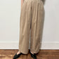 【siro de labonte 25 AW vol.2】tuck easy pants