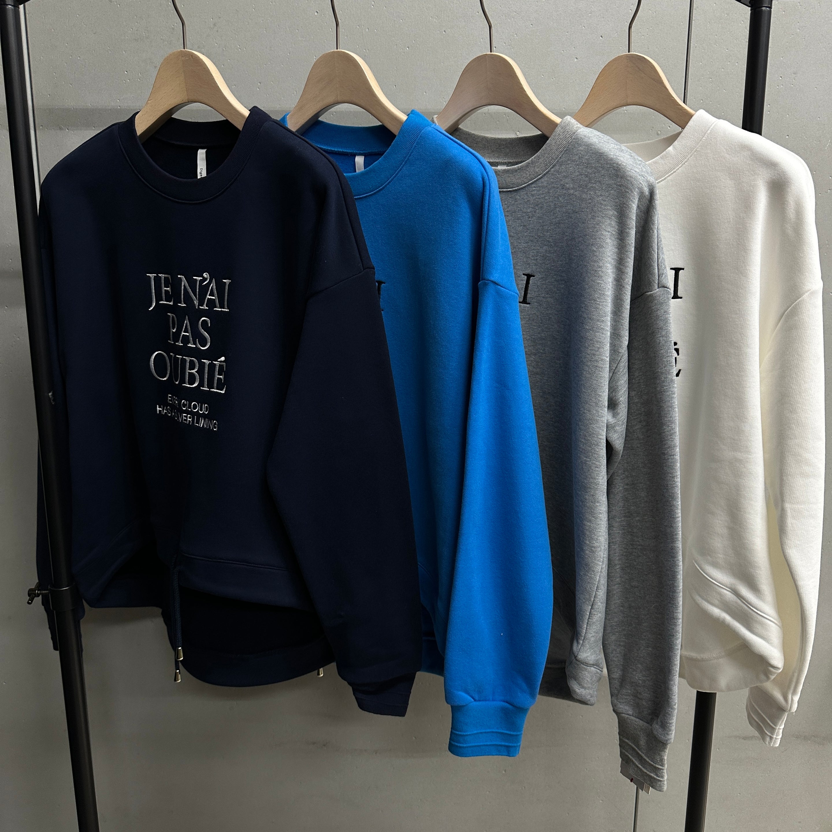 【Dignite collier】裏毛起毛刺繡PO