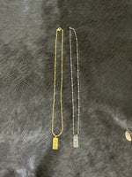 【M.U.L. ACCESSORY Vol.3】MULA152 スクエア ネックレス52