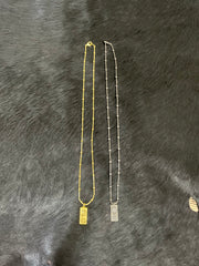 【M.U.L. ACCESSORY Vol.3】MULA152 スクエア ネックレス52