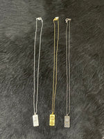 【M.U.L. ACCESSORY Vol.3】MULA150 スクエアネックレス45