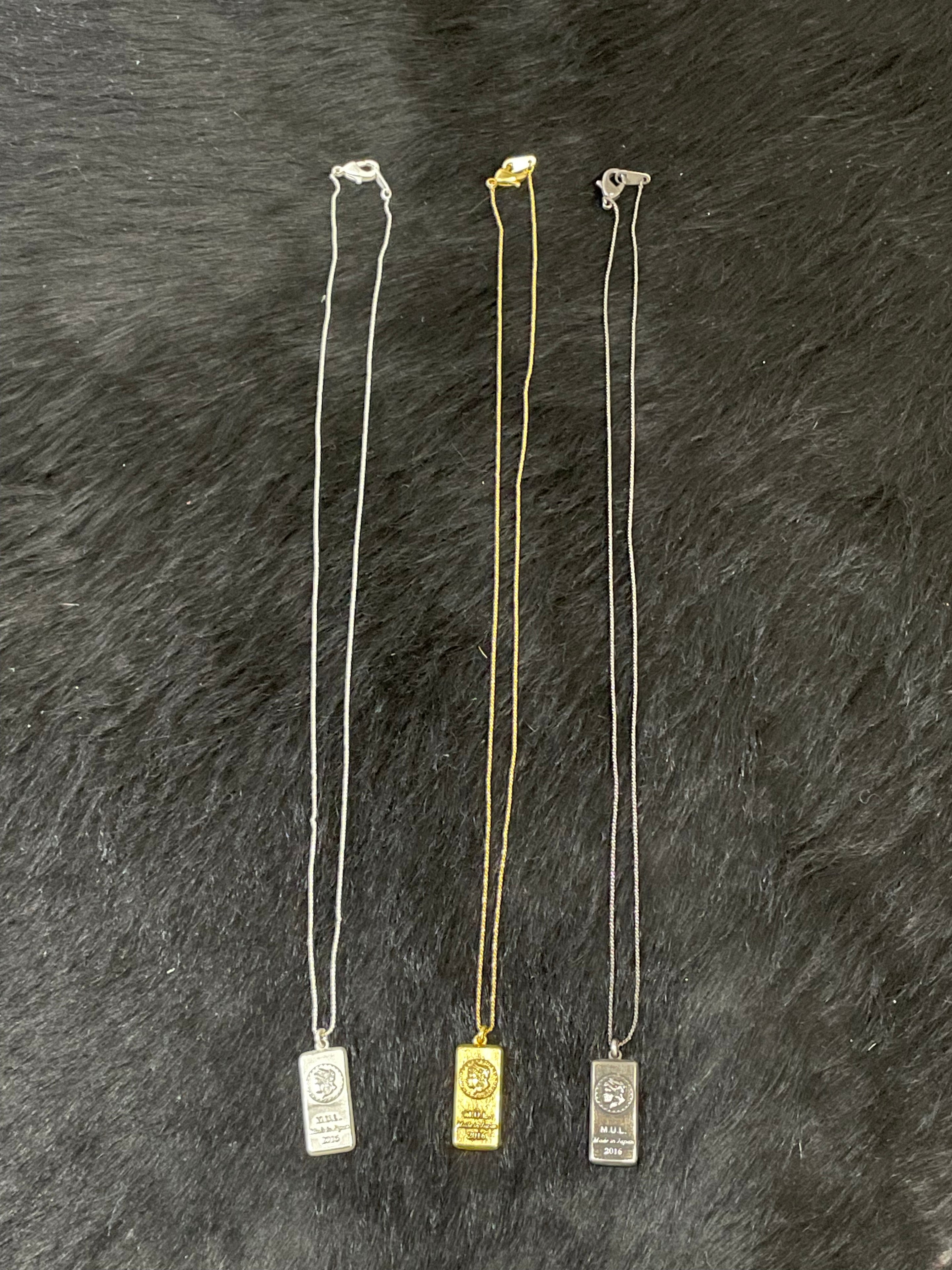 【M.U.L. ACCESSORY Vol.3】MULA150 スクエアネックレス45